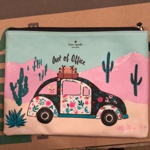 NWOT Kate Spade Makeup Bag